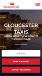 Mobile Screenshot of gloucestertaxis.com
